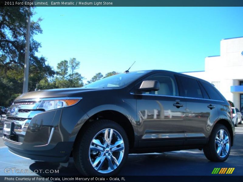 Earth Metallic / Medium Light Stone 2011 Ford Edge Limited