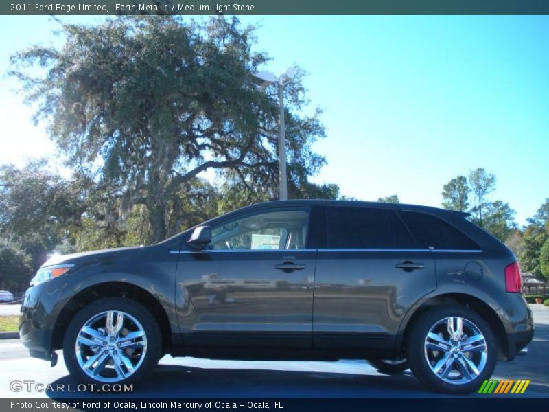 Earth Metallic / Medium Light Stone 2011 Ford Edge Limited