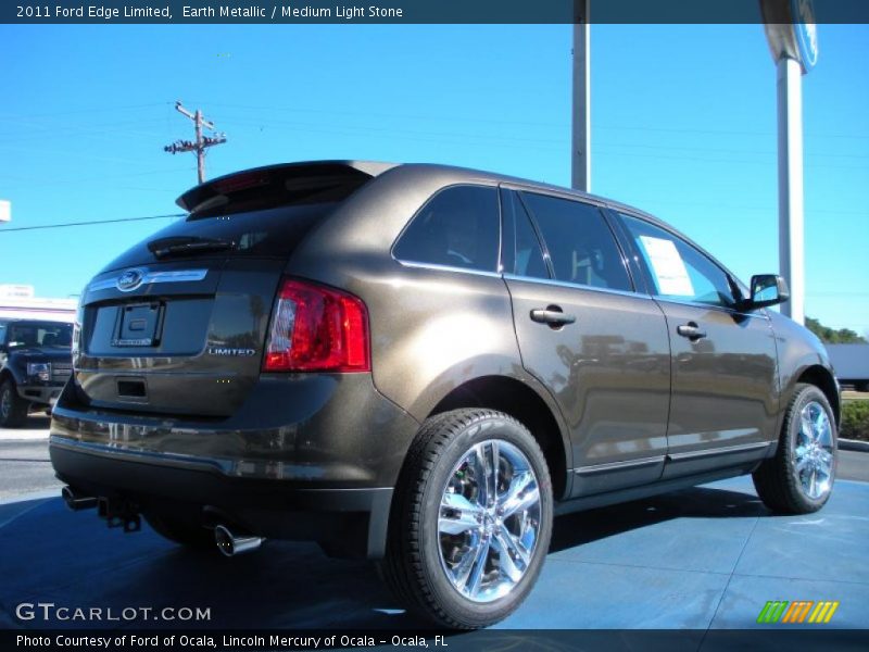 Earth Metallic / Medium Light Stone 2011 Ford Edge Limited