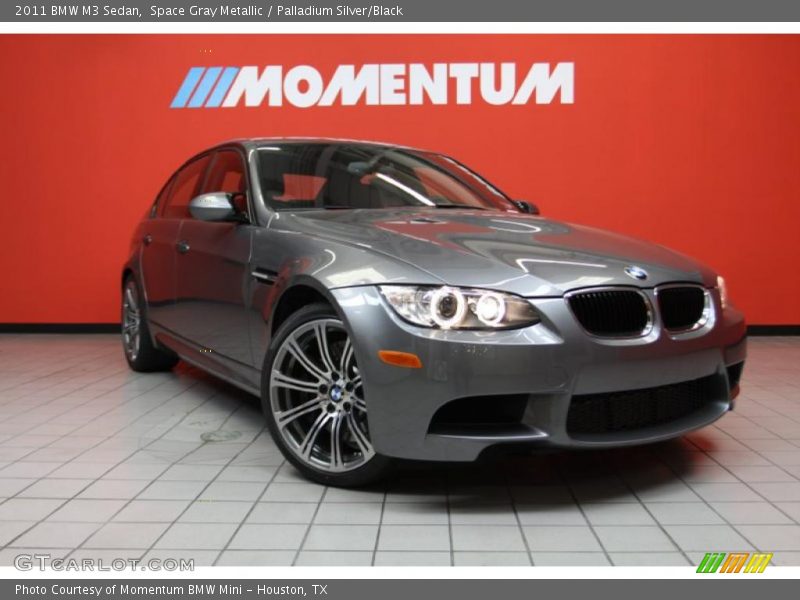 Space Gray Metallic / Palladium Silver/Black 2011 BMW M3 Sedan