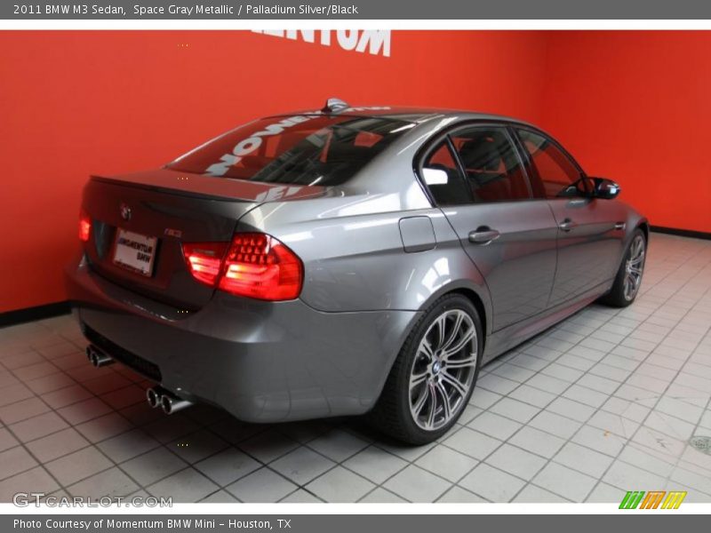 Space Gray Metallic / Palladium Silver/Black 2011 BMW M3 Sedan
