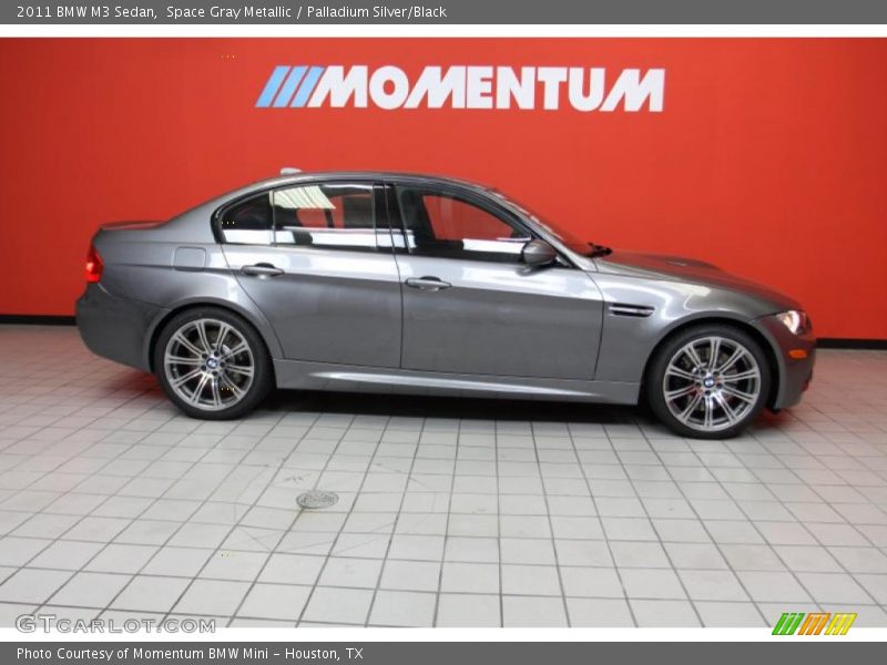 Space Gray Metallic / Palladium Silver/Black 2011 BMW M3 Sedan