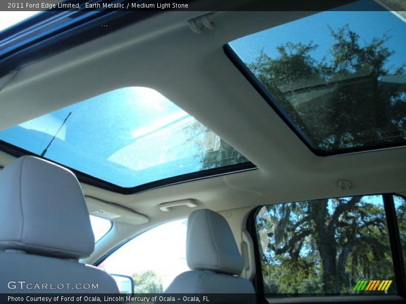 Earth Metallic / Medium Light Stone 2011 Ford Edge Limited