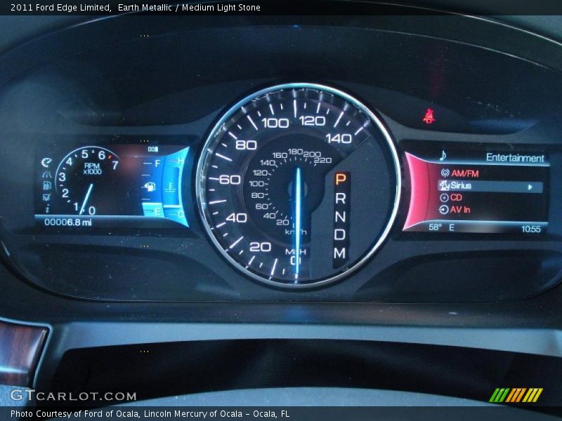 Earth Metallic / Medium Light Stone 2011 Ford Edge Limited
