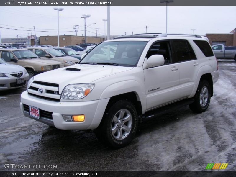 Natural White / Dark Charcoal 2005 Toyota 4Runner SR5 4x4