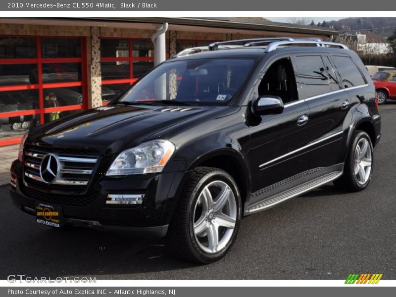 Black / Black 2010 Mercedes-Benz GL 550 4Matic