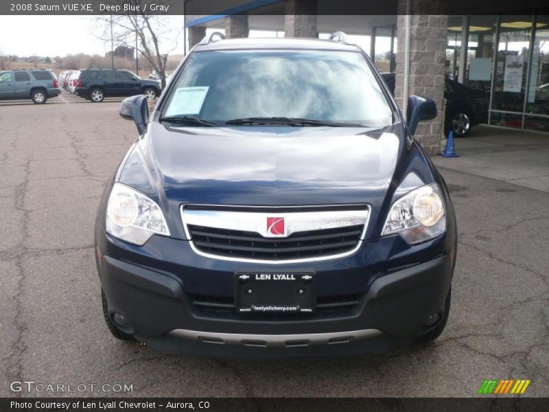 Deep Blue / Gray 2008 Saturn VUE XE