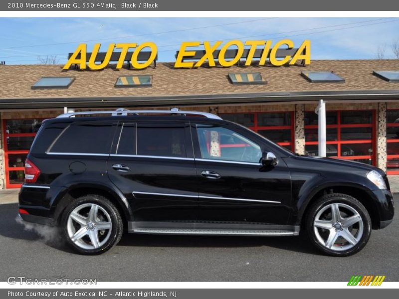 Black / Black 2010 Mercedes-Benz GL 550 4Matic