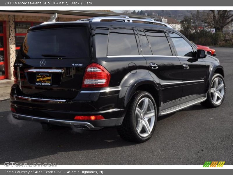 Black / Black 2010 Mercedes-Benz GL 550 4Matic