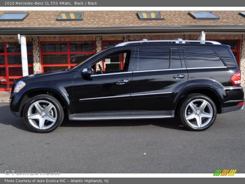 Black / Black 2010 Mercedes-Benz GL 550 4Matic
