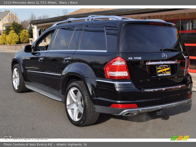 Black / Black 2010 Mercedes-Benz GL 550 4Matic