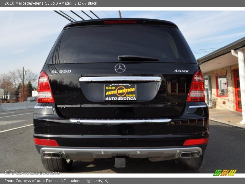 Black / Black 2010 Mercedes-Benz GL 550 4Matic