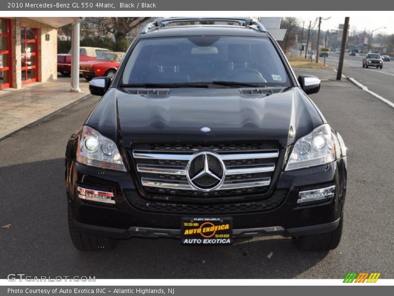 Black / Black 2010 Mercedes-Benz GL 550 4Matic