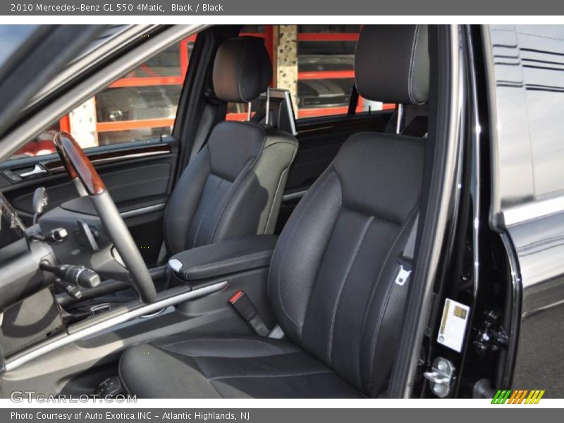  2010 GL 550 4Matic Black Interior