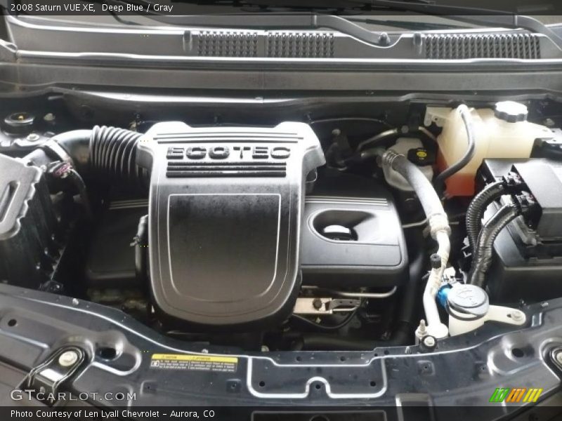 Deep Blue / Gray 2008 Saturn VUE XE