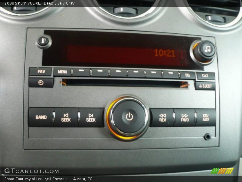 Deep Blue / Gray 2008 Saturn VUE XE