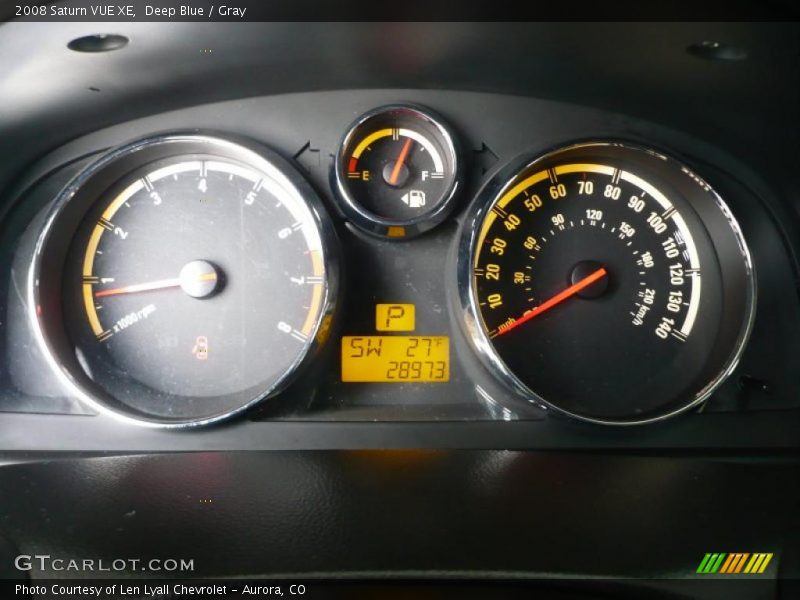 Deep Blue / Gray 2008 Saturn VUE XE
