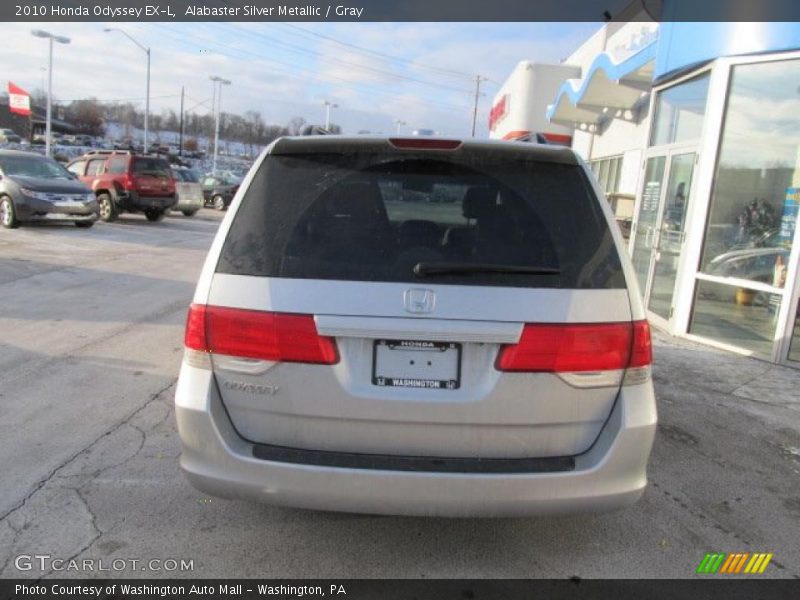 Alabaster Silver Metallic / Gray 2010 Honda Odyssey EX-L