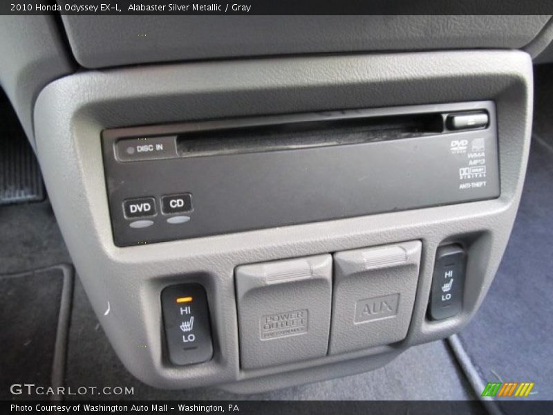 Alabaster Silver Metallic / Gray 2010 Honda Odyssey EX-L