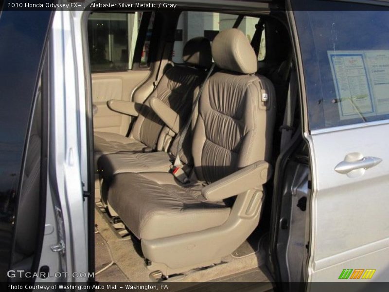 Alabaster Silver Metallic / Gray 2010 Honda Odyssey EX-L