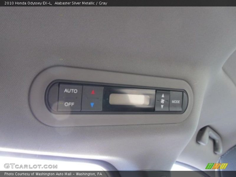 Alabaster Silver Metallic / Gray 2010 Honda Odyssey EX-L