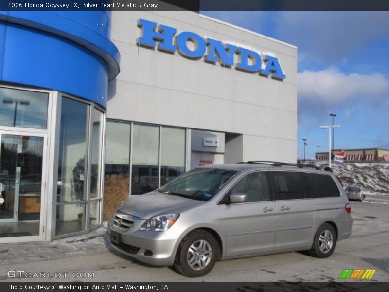 Silver Pearl Metallic / Gray 2006 Honda Odyssey EX