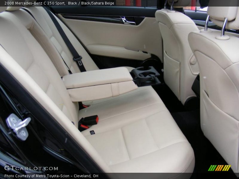  2008 C 350 Sport Black/Sahara Beige Interior