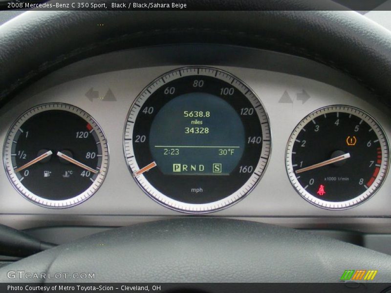  2008 C 350 Sport 350 Sport Gauges