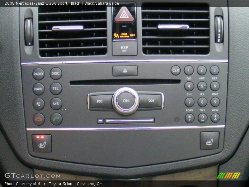 Controls of 2008 C 350 Sport