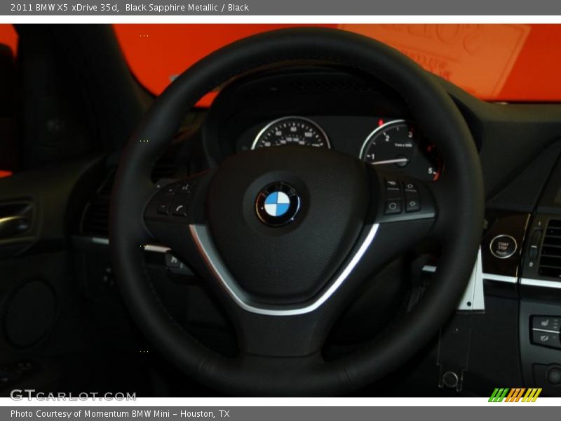 Black Sapphire Metallic / Black 2011 BMW X5 xDrive 35d