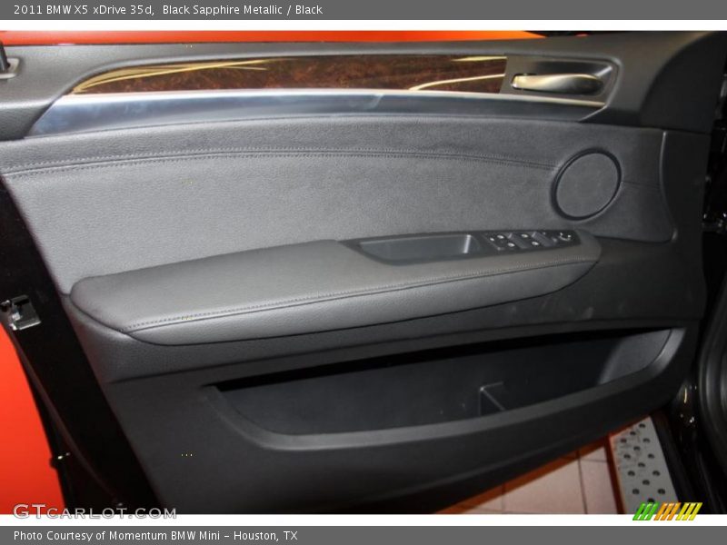 Black Sapphire Metallic / Black 2011 BMW X5 xDrive 35d