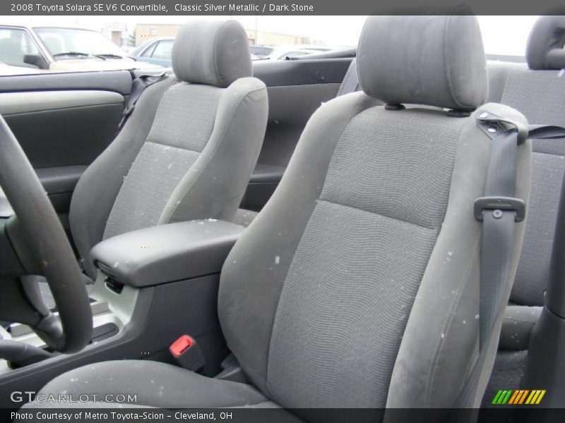 Classic Silver Metallic / Dark Stone 2008 Toyota Solara SE V6 Convertible