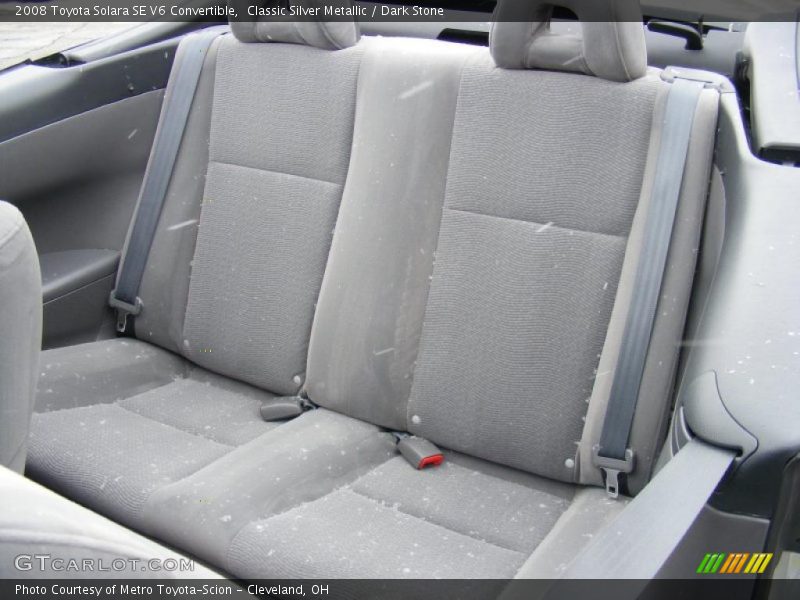 Classic Silver Metallic / Dark Stone 2008 Toyota Solara SE V6 Convertible