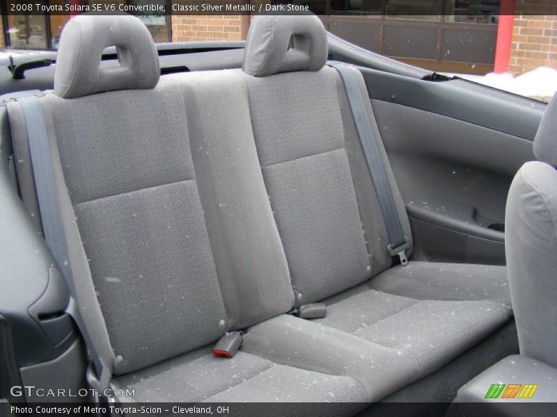 Classic Silver Metallic / Dark Stone 2008 Toyota Solara SE V6 Convertible
