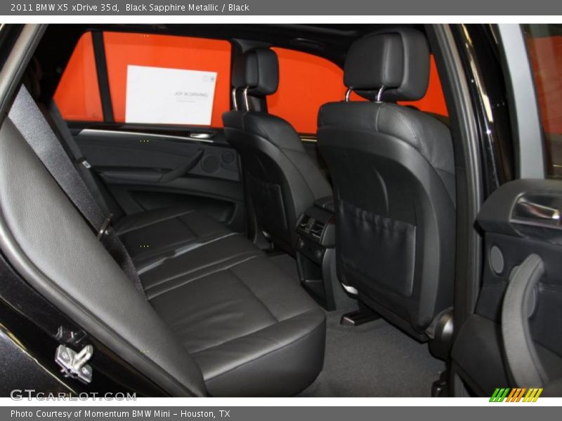  2011 X5 xDrive 35d Black Interior