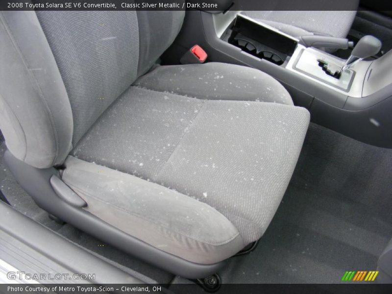 Classic Silver Metallic / Dark Stone 2008 Toyota Solara SE V6 Convertible