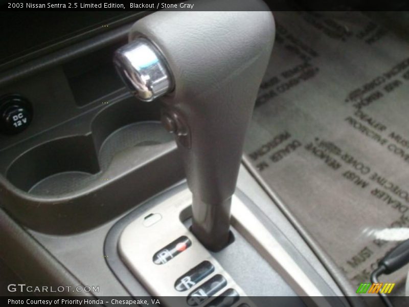  2003 Sentra 2.5 Limited Edition 4 Speed Automatic Shifter