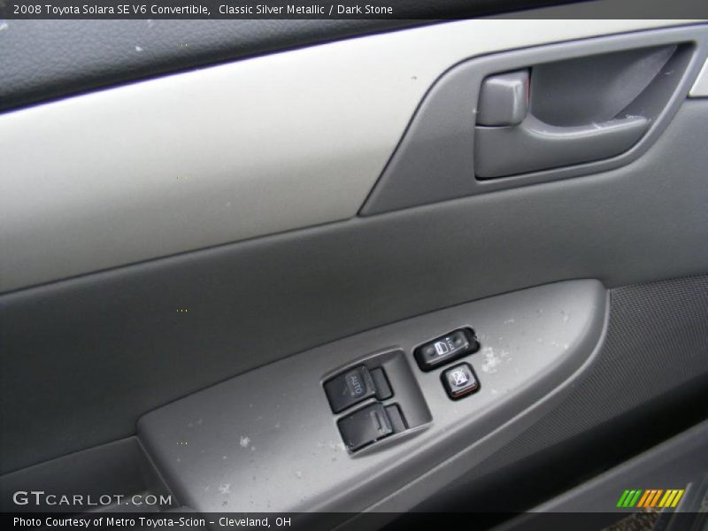 Classic Silver Metallic / Dark Stone 2008 Toyota Solara SE V6 Convertible