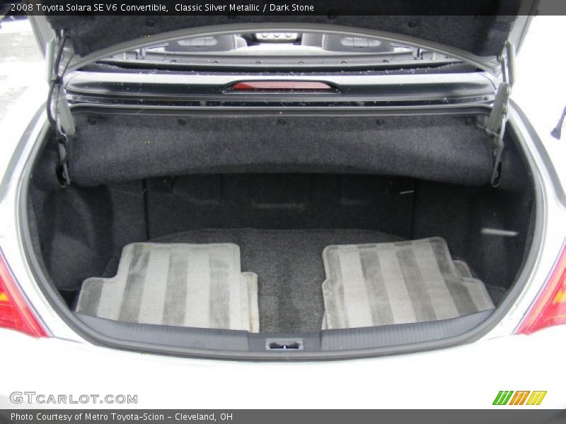 Classic Silver Metallic / Dark Stone 2008 Toyota Solara SE V6 Convertible