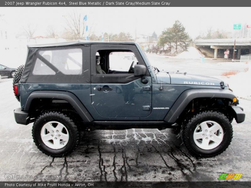  2007 Wrangler Rubicon 4x4 Steel Blue Metallic