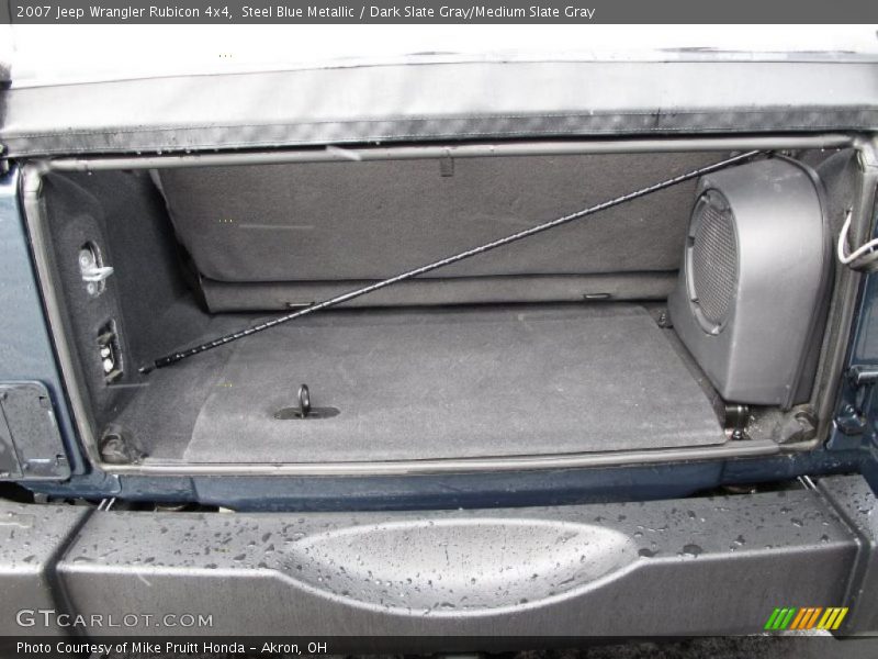 2007 Wrangler Rubicon 4x4 Trunk