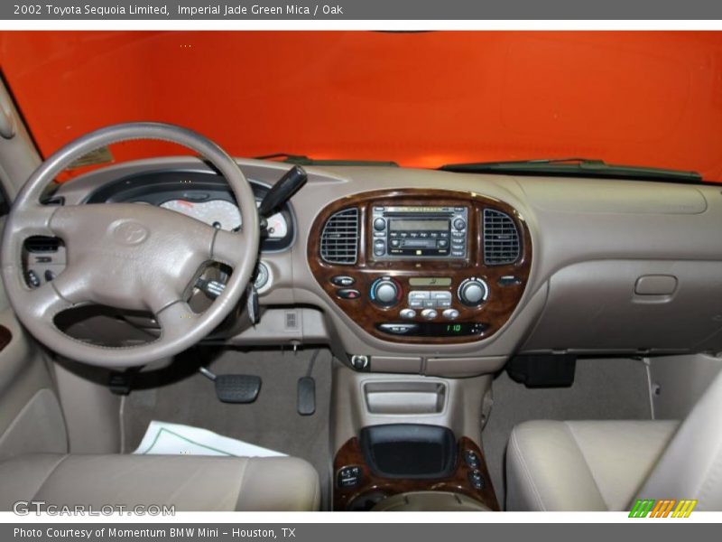 Imperial Jade Green Mica / Oak 2002 Toyota Sequoia Limited