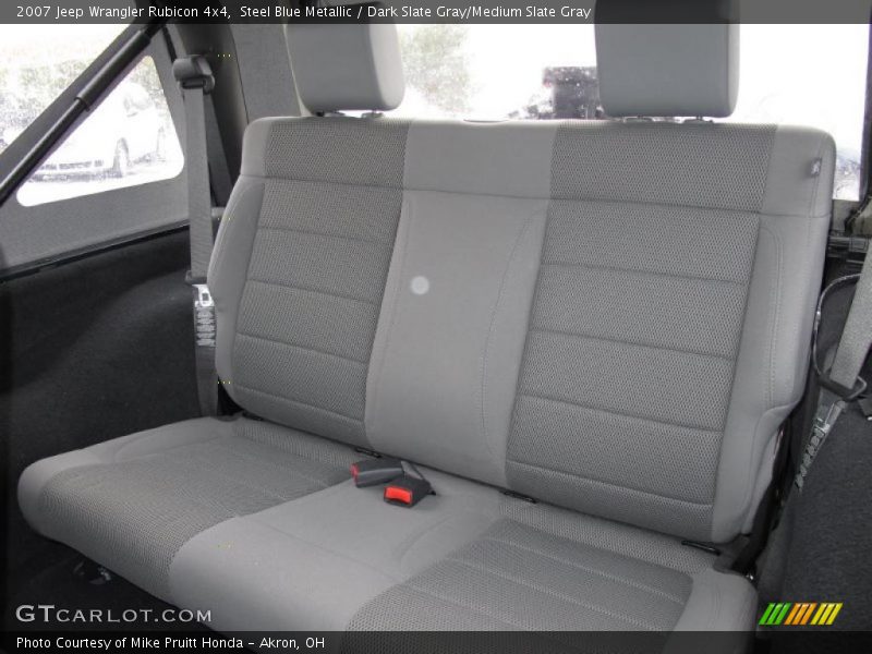  2007 Wrangler Rubicon 4x4 Dark Slate Gray/Medium Slate Gray Interior
