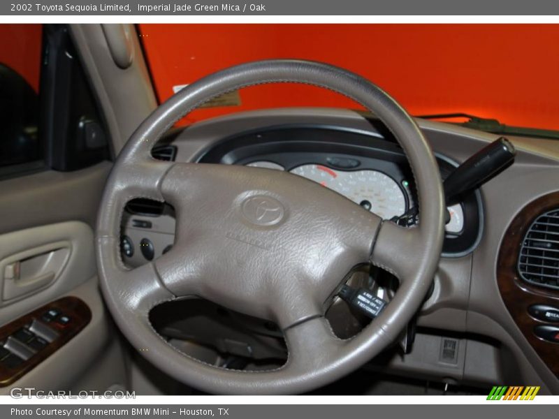 Imperial Jade Green Mica / Oak 2002 Toyota Sequoia Limited