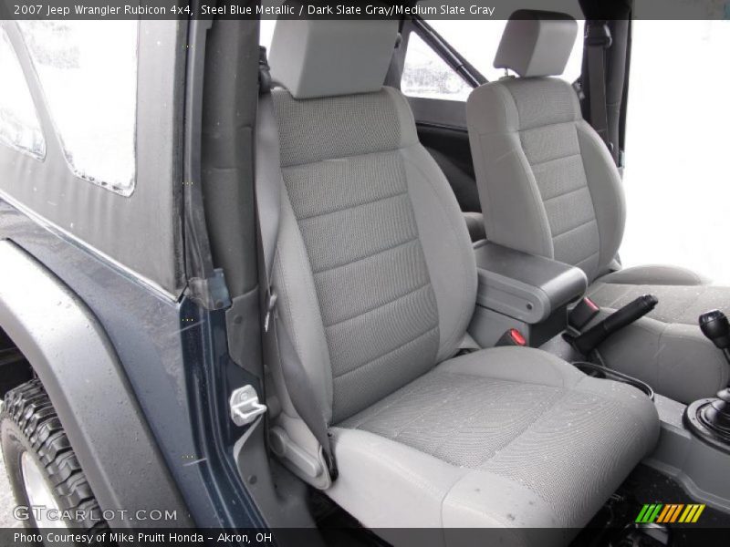  2007 Wrangler Rubicon 4x4 Dark Slate Gray/Medium Slate Gray Interior