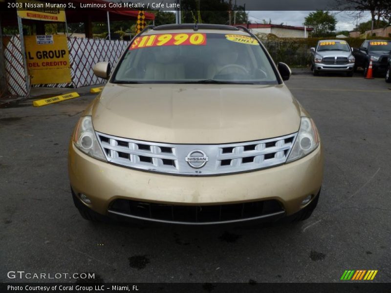 Luminous Gold Metallic / Cafe Latte 2003 Nissan Murano SL