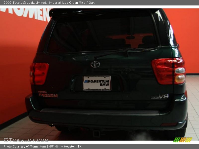 Imperial Jade Green Mica / Oak 2002 Toyota Sequoia Limited