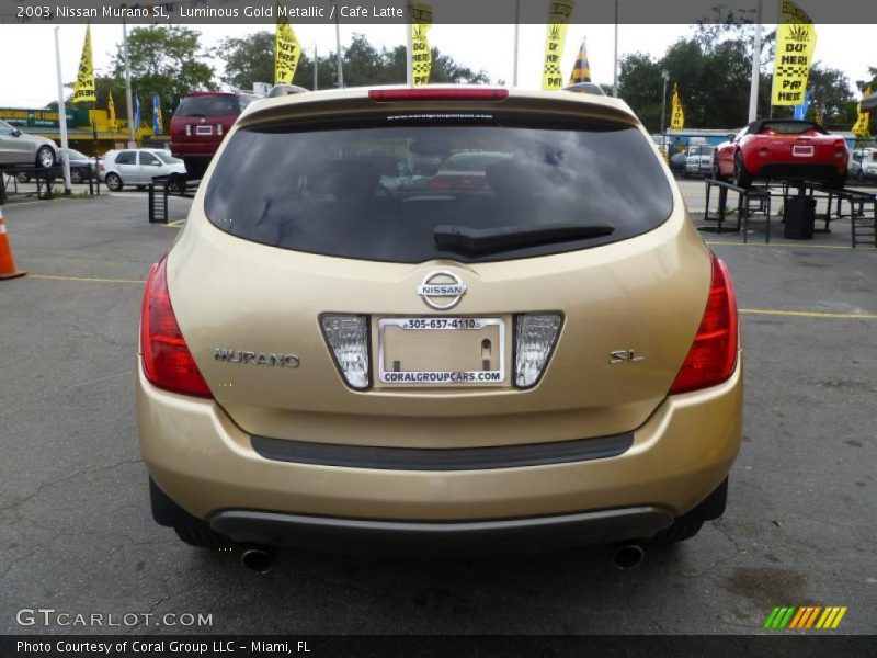  2003 Murano SL Luminous Gold Metallic