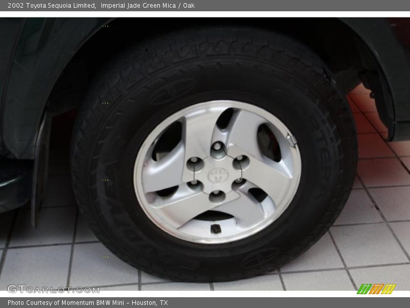 Imperial Jade Green Mica / Oak 2002 Toyota Sequoia Limited