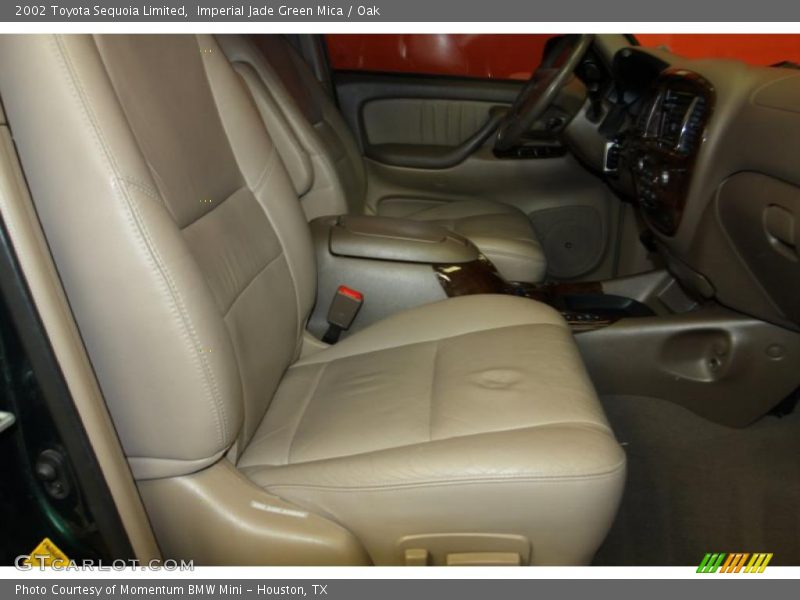 Imperial Jade Green Mica / Oak 2002 Toyota Sequoia Limited
